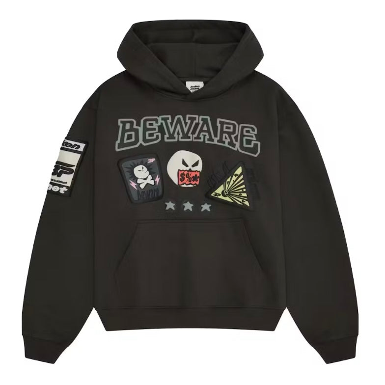 Broken Planet Hoodie Beware
