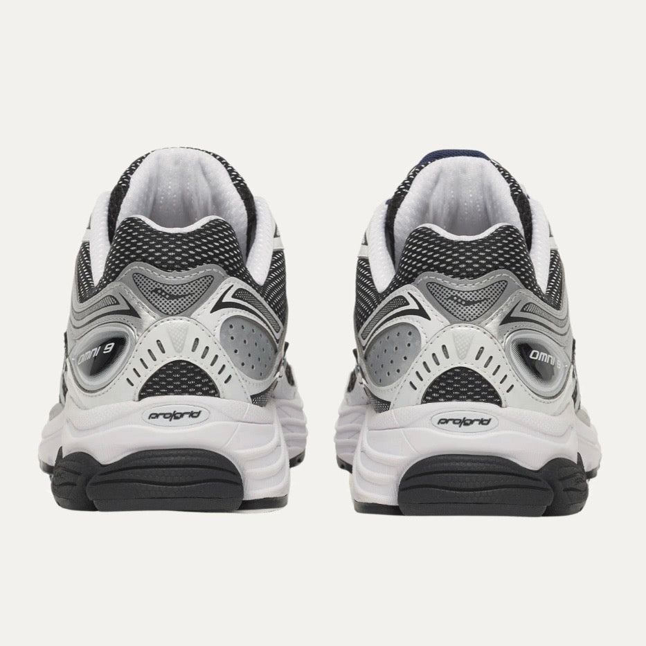 Saucony Omni 9 Silver Black
