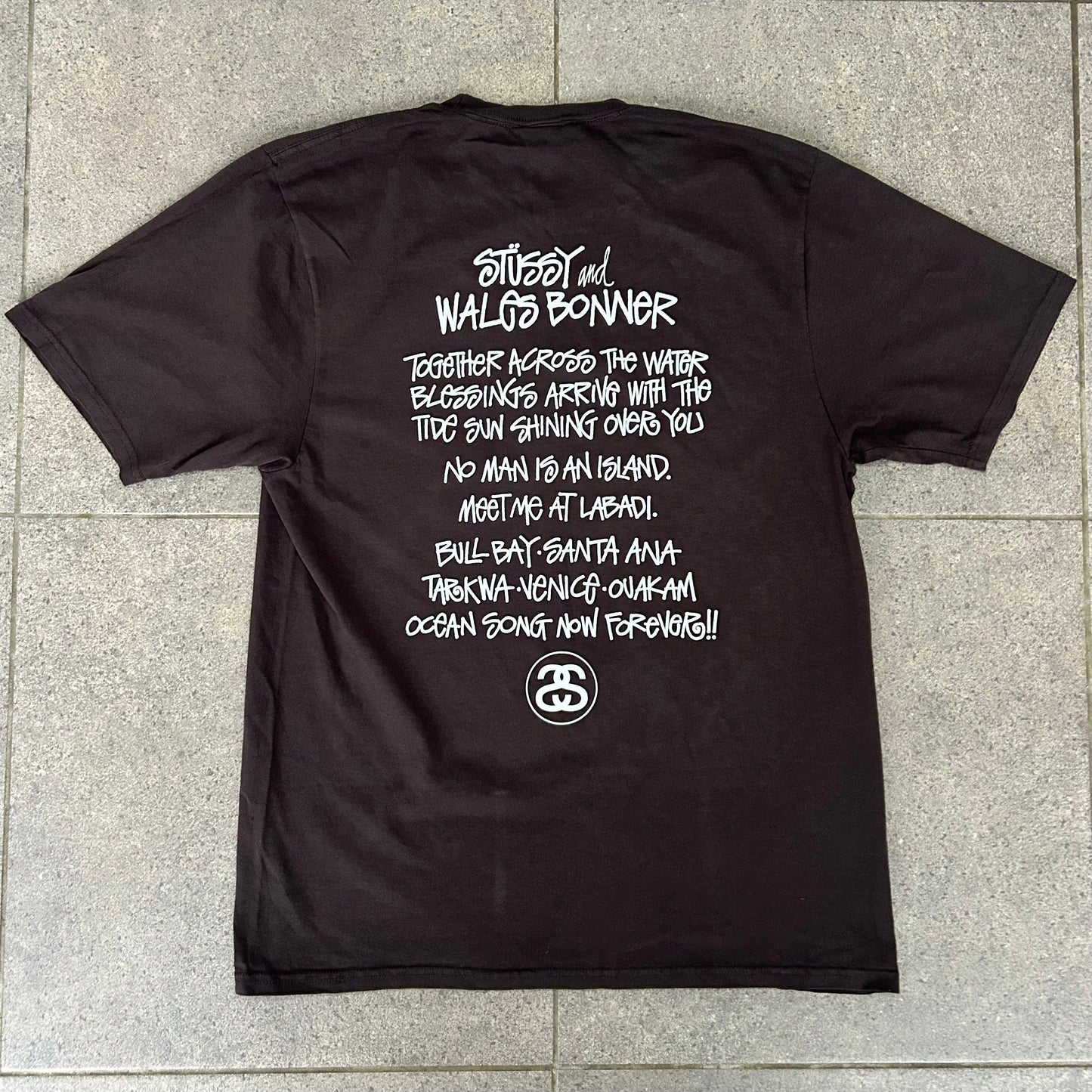 Stussy Wales Bonner Tee Brown