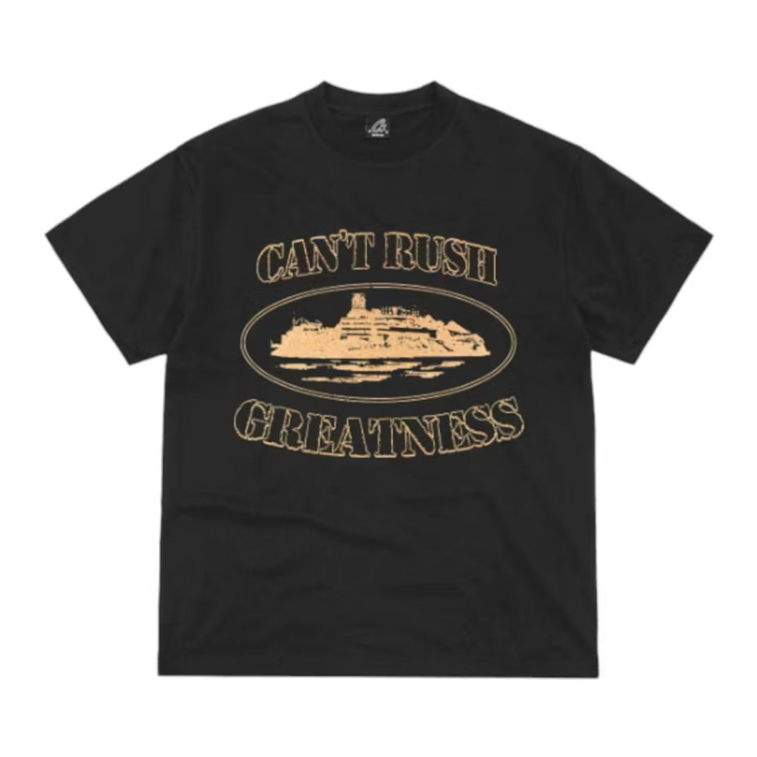 Corteiz X CRG Black / Rose Gold Tee