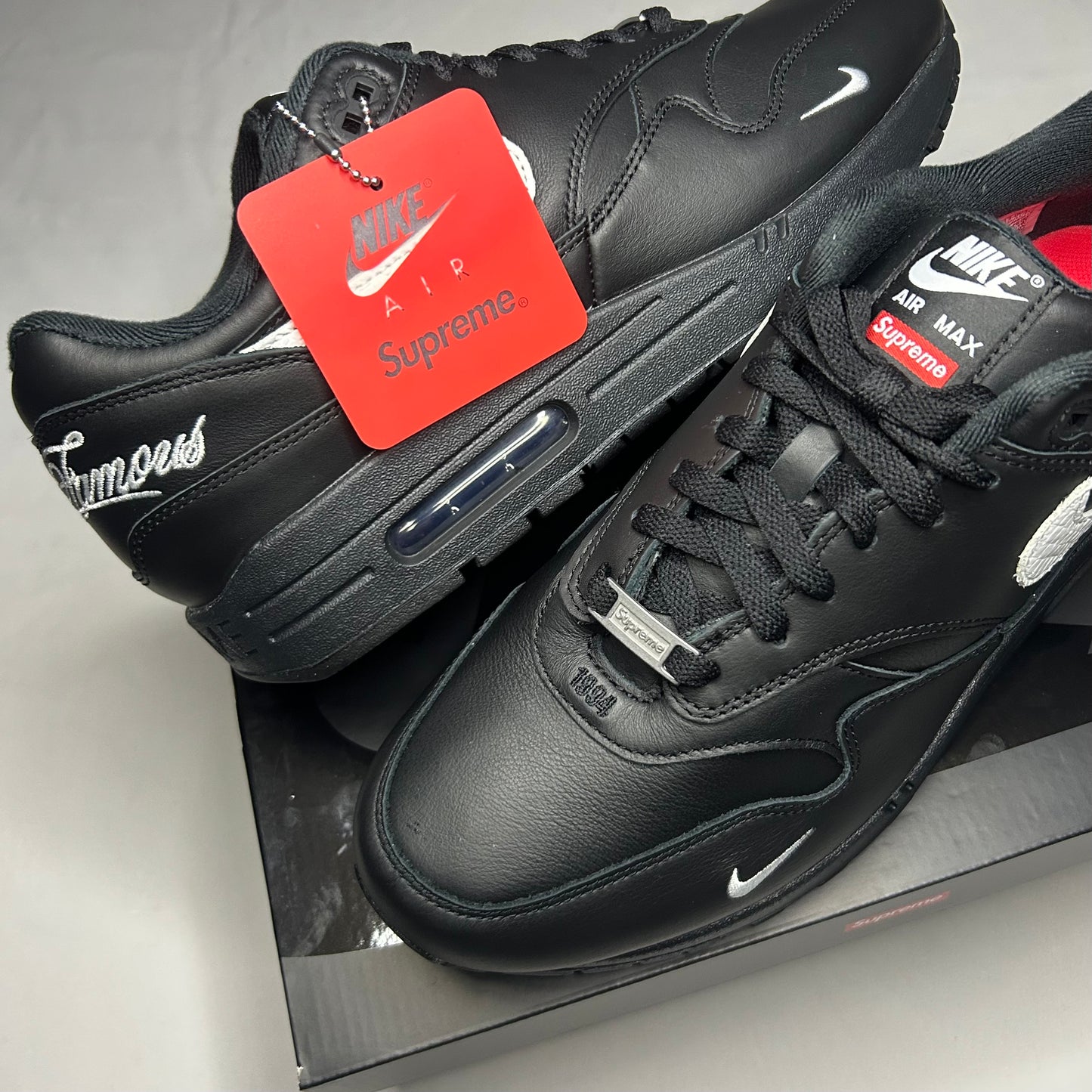 Supreme Air Max 1 Black
