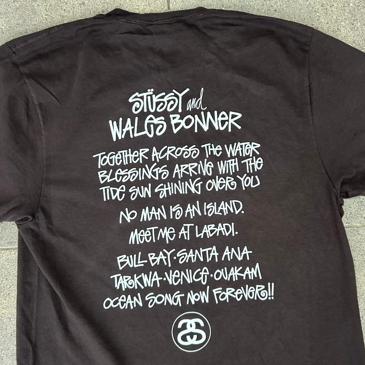 Stussy Wales Bonner Tee Brown