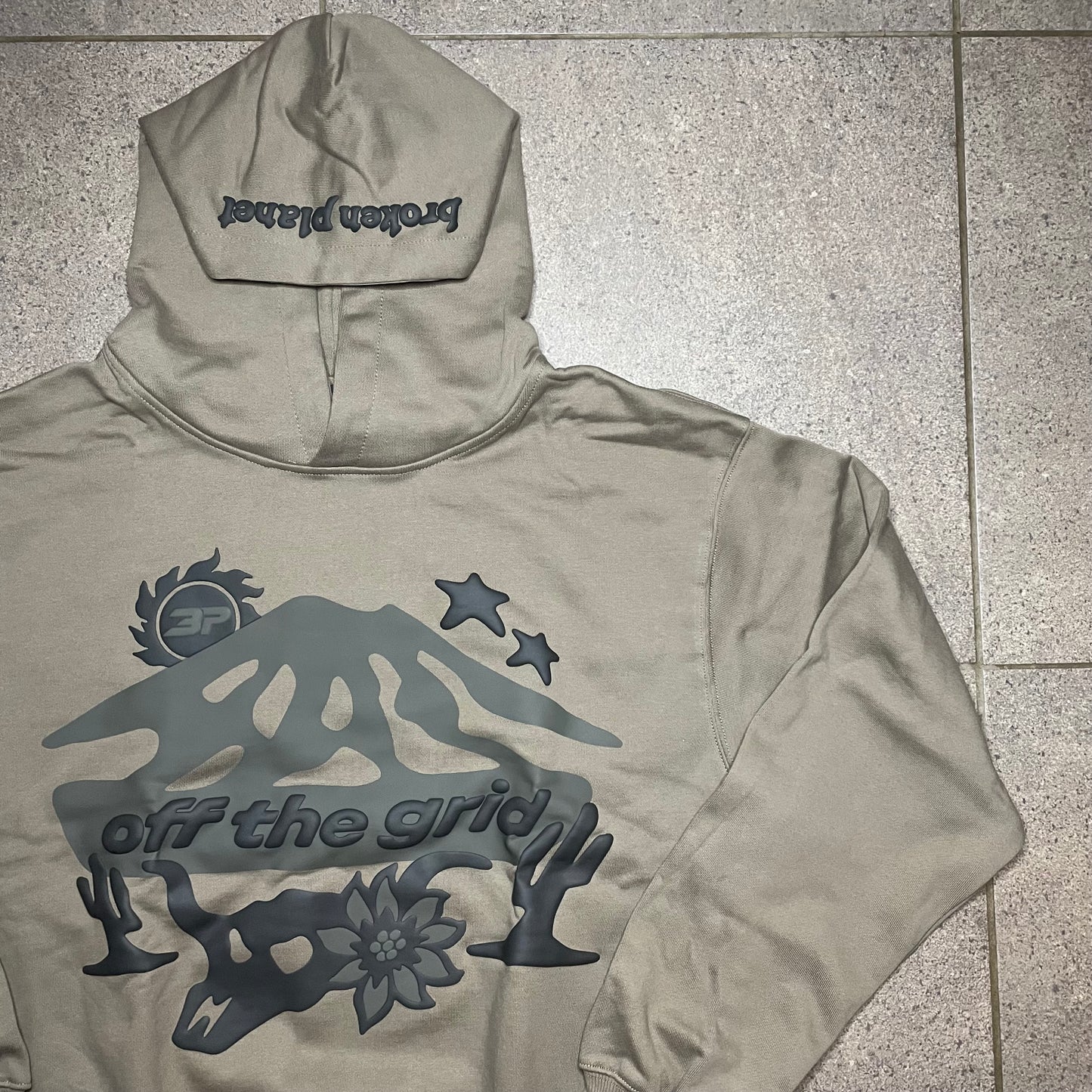 Broken Planet Off The Grid Hoodie - Brown