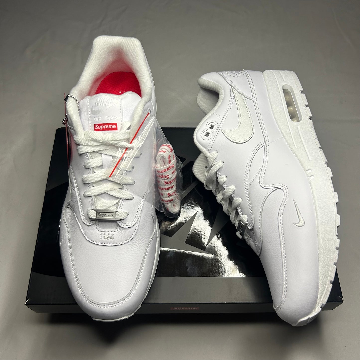 Supreme Air Max 1 White