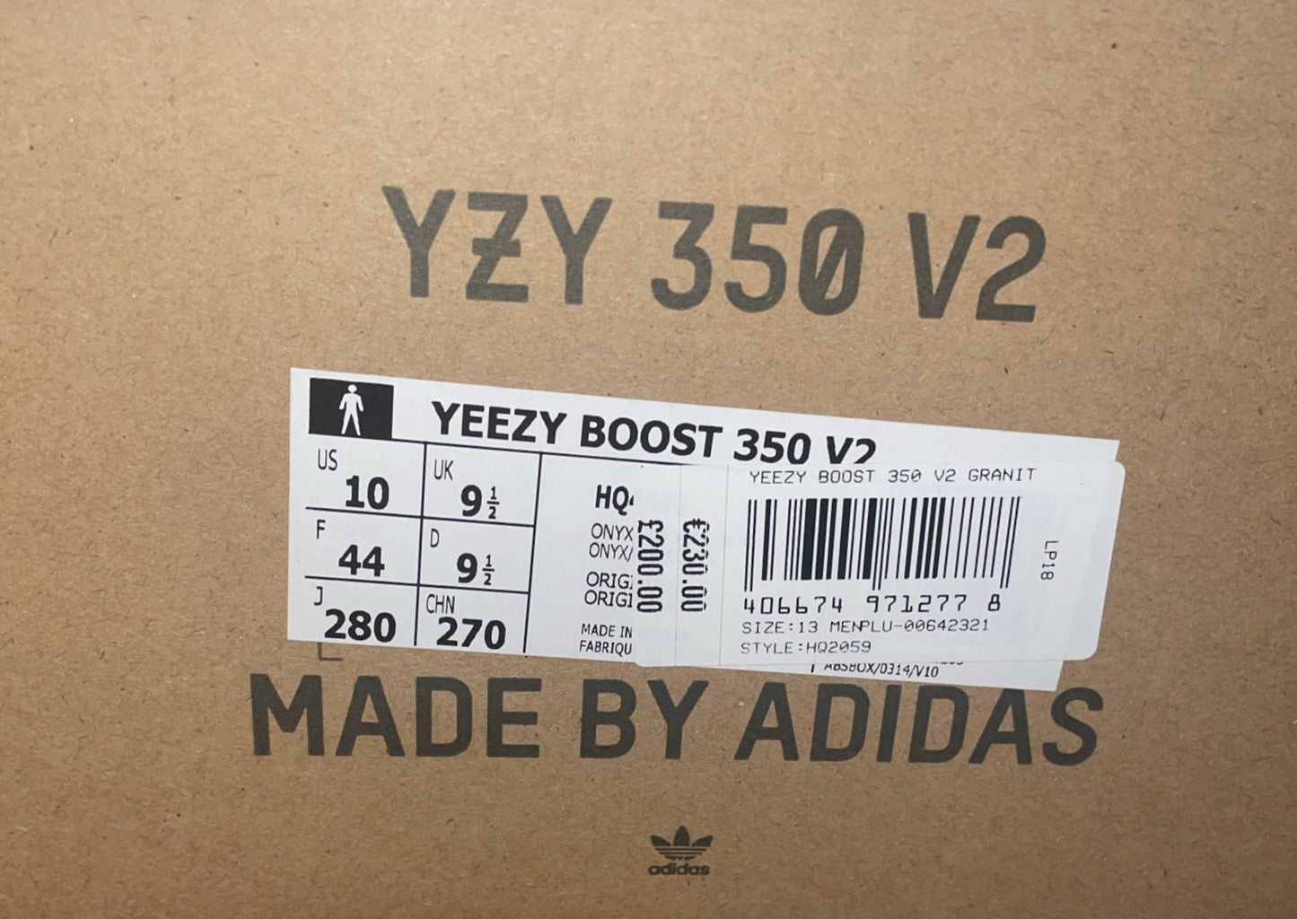 Yeezy 350 Granite