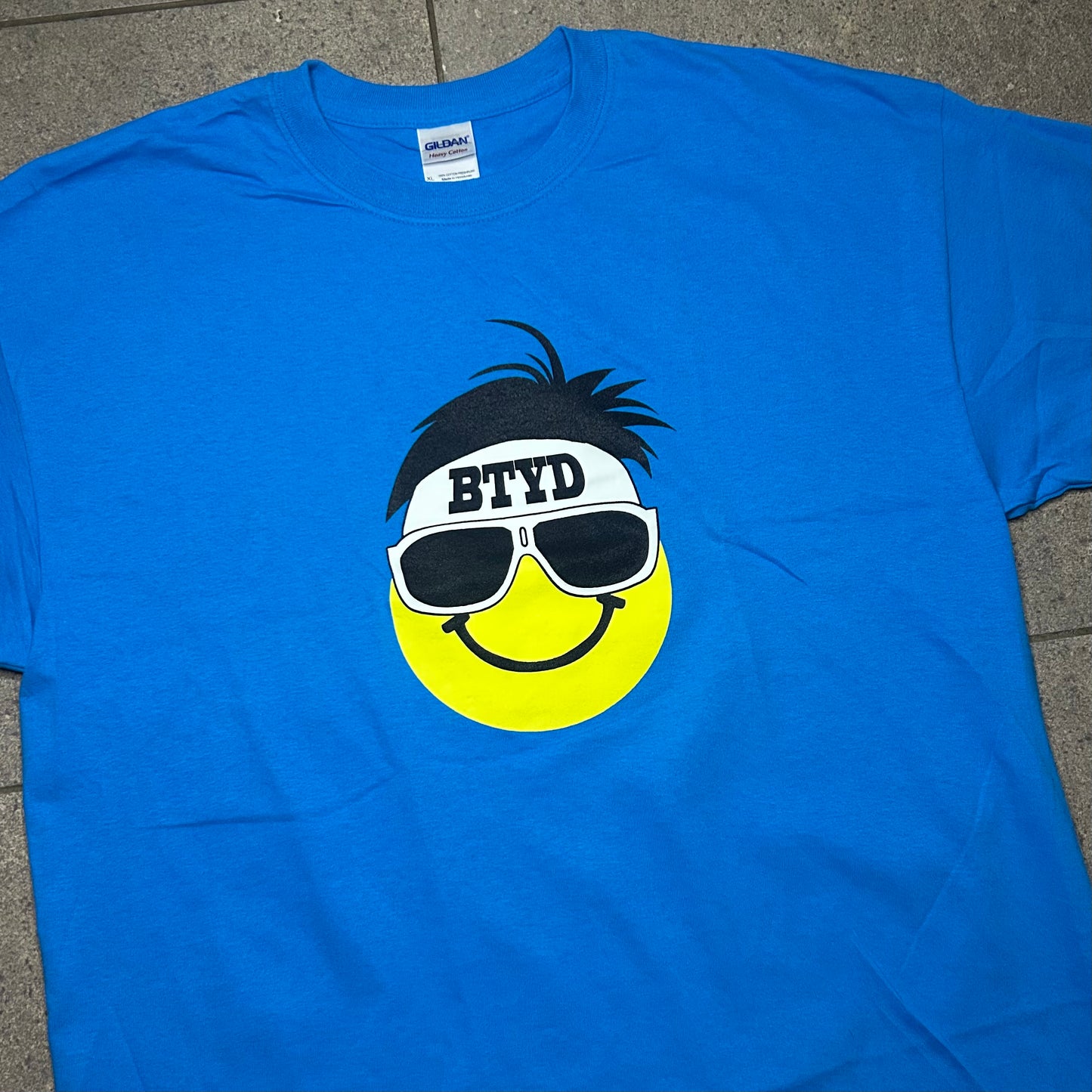 BTYD Scarf Tee Royal Blue