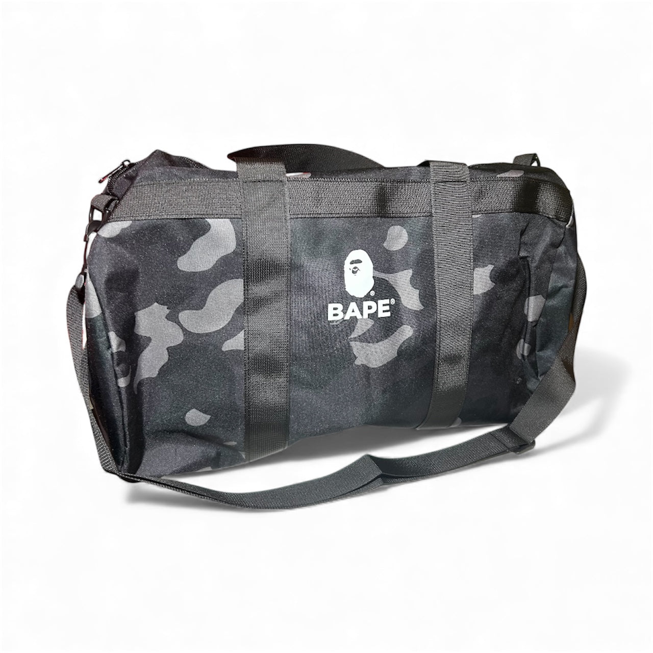 BAPE Duffel Bag Black Camo
