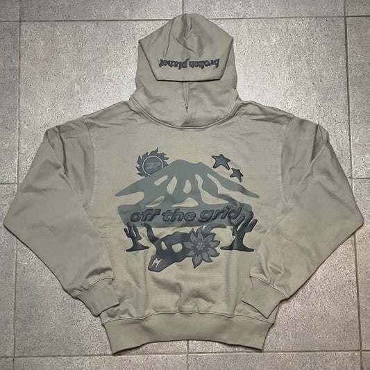 Broken Planet Off The Grid Hoodie - Brown