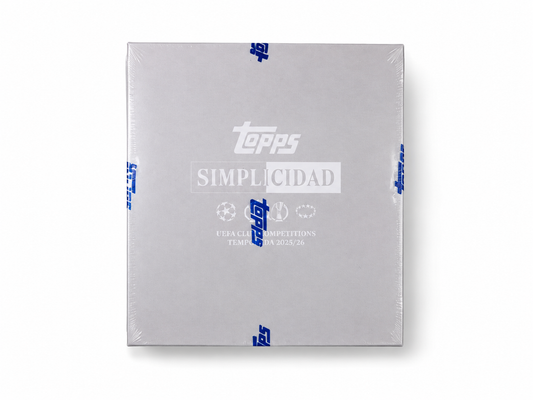 Topps UEFA Club Competition Simplicidad 2025-26 Sealed