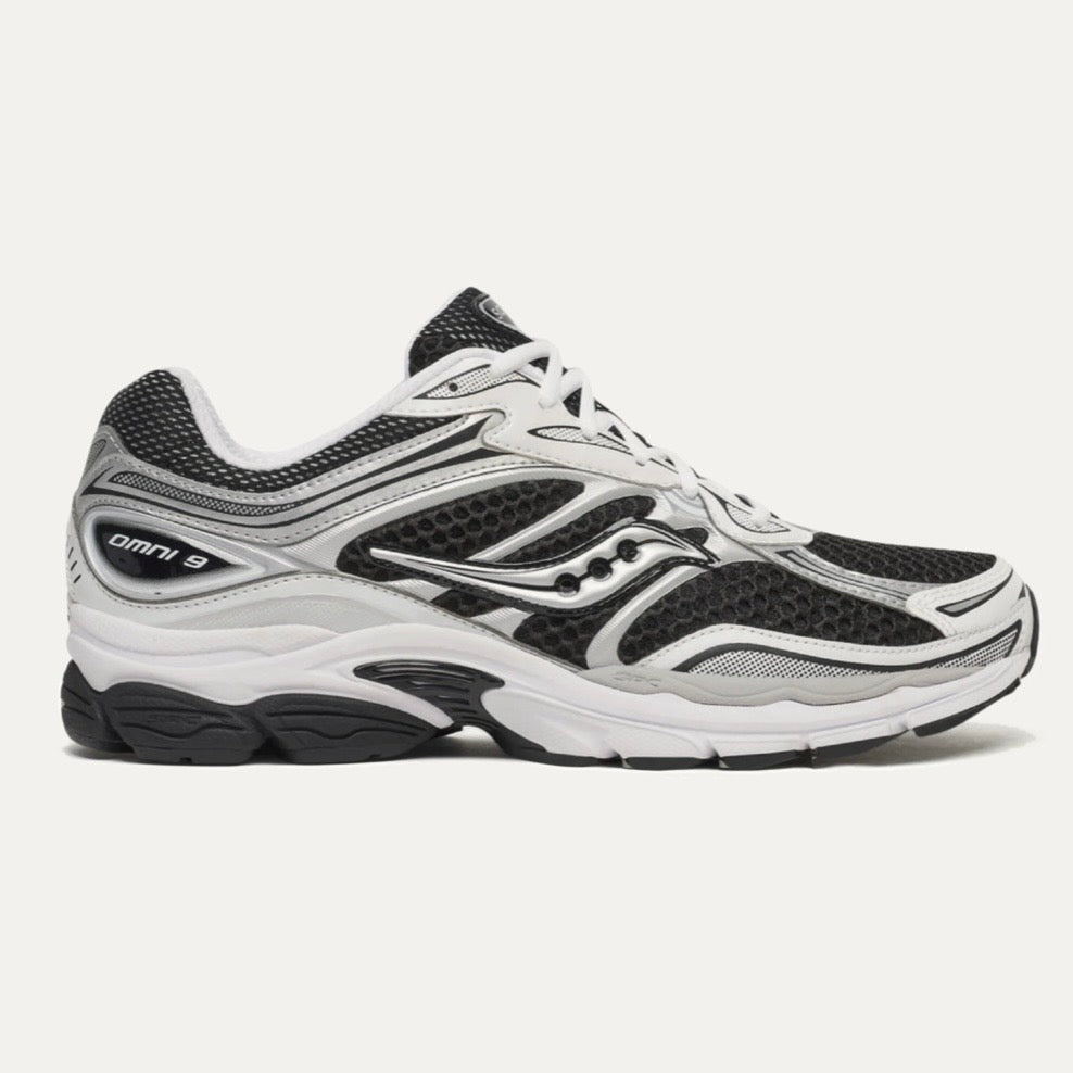 Saucony Omni 9 Silver Black