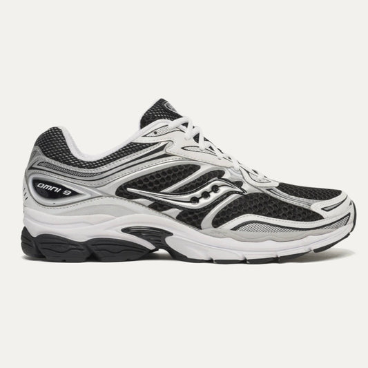 Saucony Omni 9 Silver Black