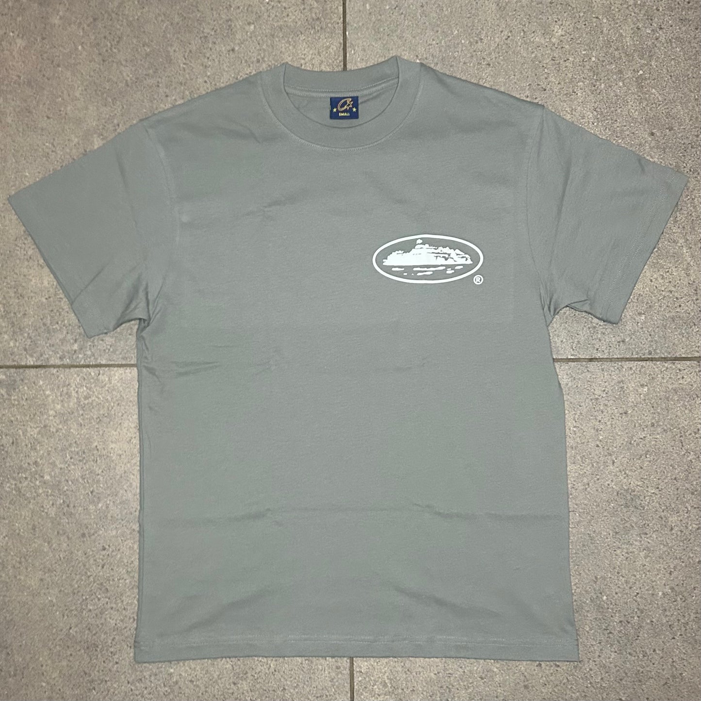 Corteiz OG Island Gully Grey T-shirt
