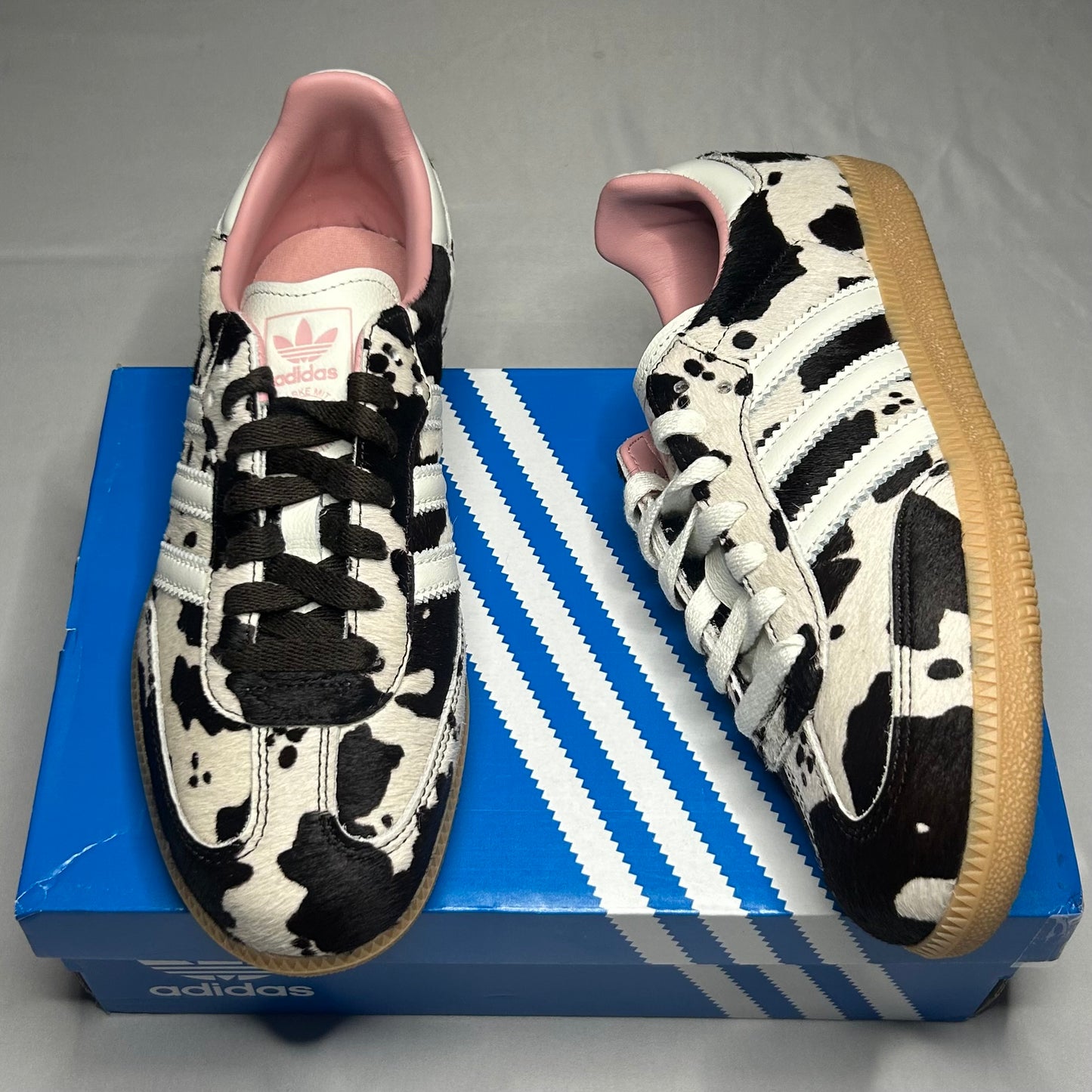 Adidas Samba Cow Print