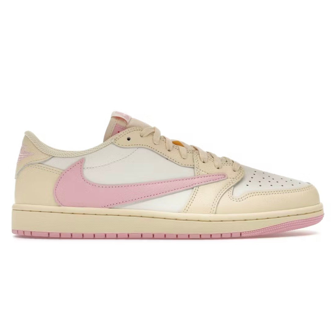 Travis Scott X Jordan 1 Low Shy Pink