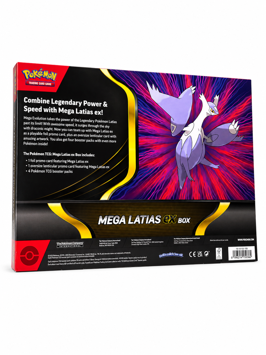 Pokemon TCG Mega Evolution Latias EX Box