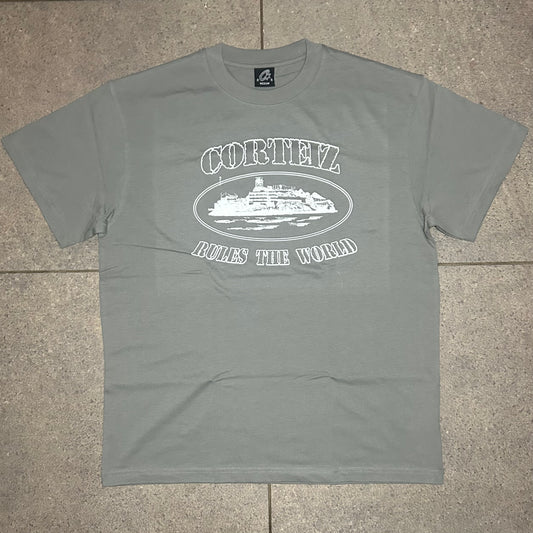 Corteiz Alcatraz Gully Grey T-shirt