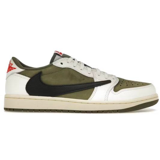 Travis Scott X Jordan 1 Low Medium Olive