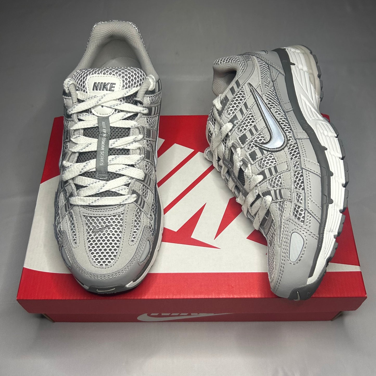 Nike P6000 Silver / White NRG