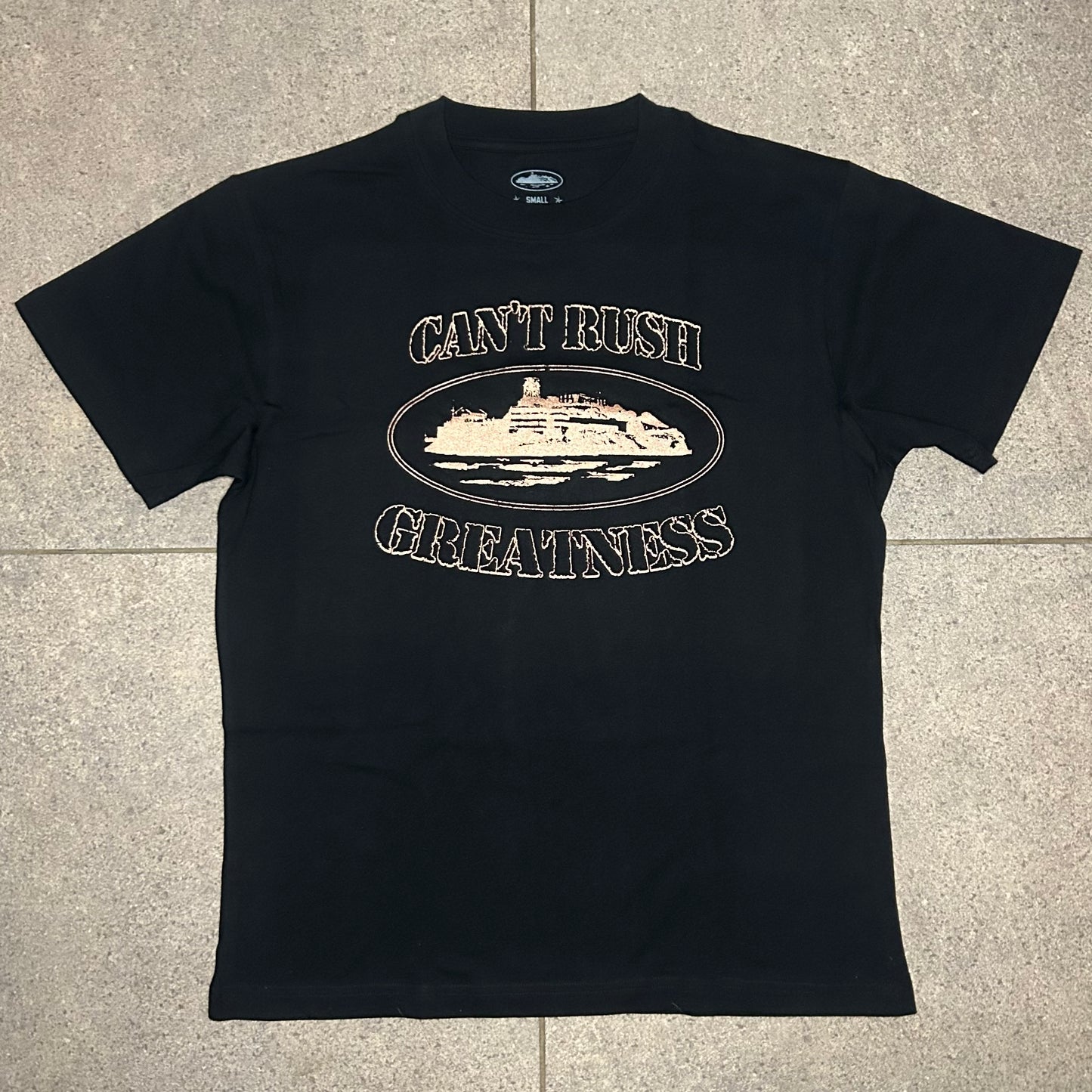 Corteiz X CRG Black / Rose Gold Tee