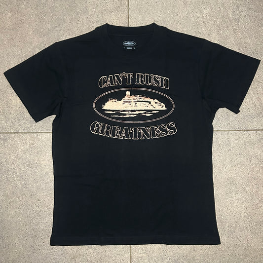 Corteiz X CRG Black / Rose Gold Tee