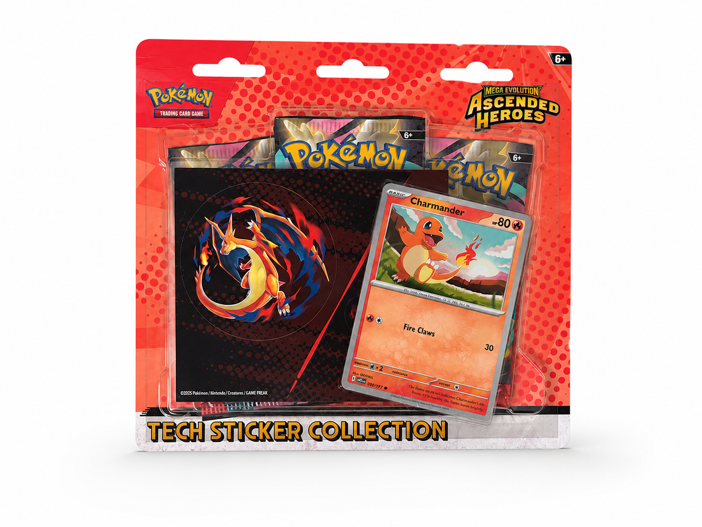 Pokemon TCG: Mega Evolution Acesnded Hero’s Tech Sticker Charmander