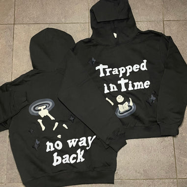 Broken Planet Trapped in time Hoodie – WYGO.store